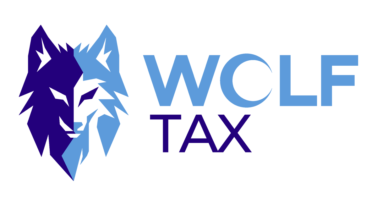 Wolf Tax Facebook Blue